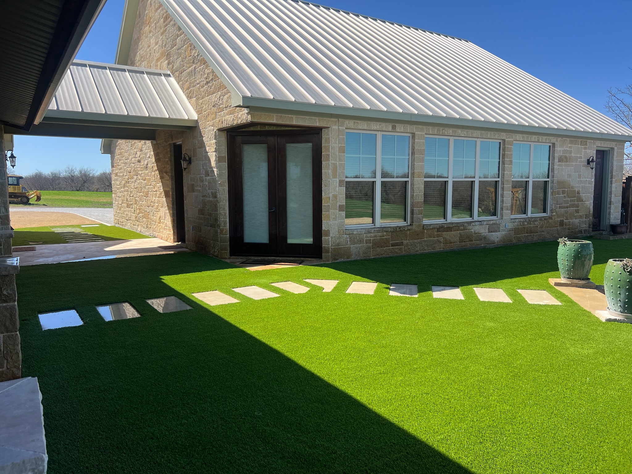 Tour Greens Houston synthetic turf installation project