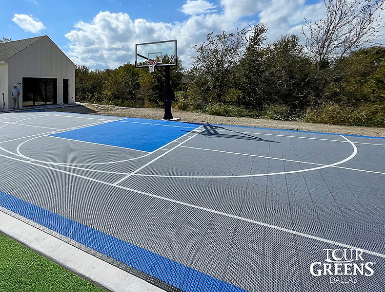 Recent Basketball Court Builds project 3 in Houston