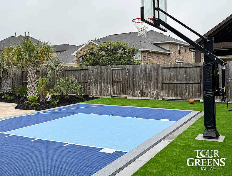Recent Basketball Court Builds project 4 in Houston