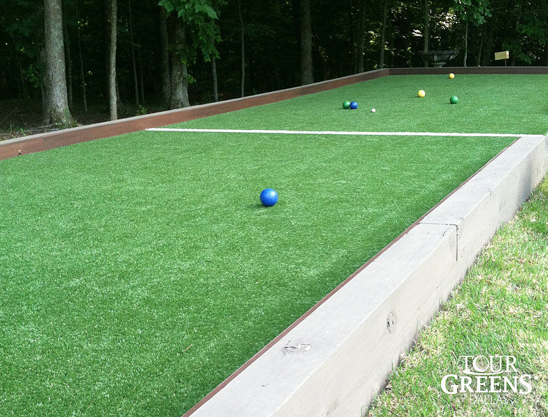 Artificial Grass Bocce Courts