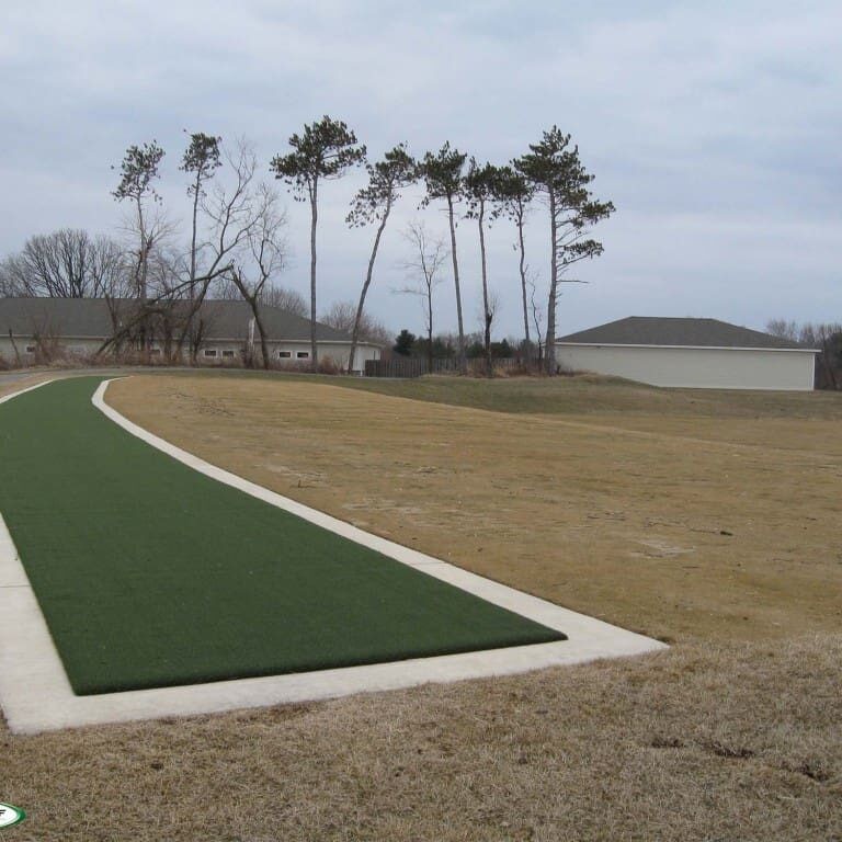 Drainage-integrated tee line systems for Houston facilities