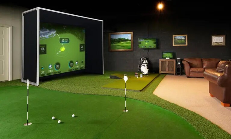 Recent Golf Simulator Room Builds project 2 in Houston