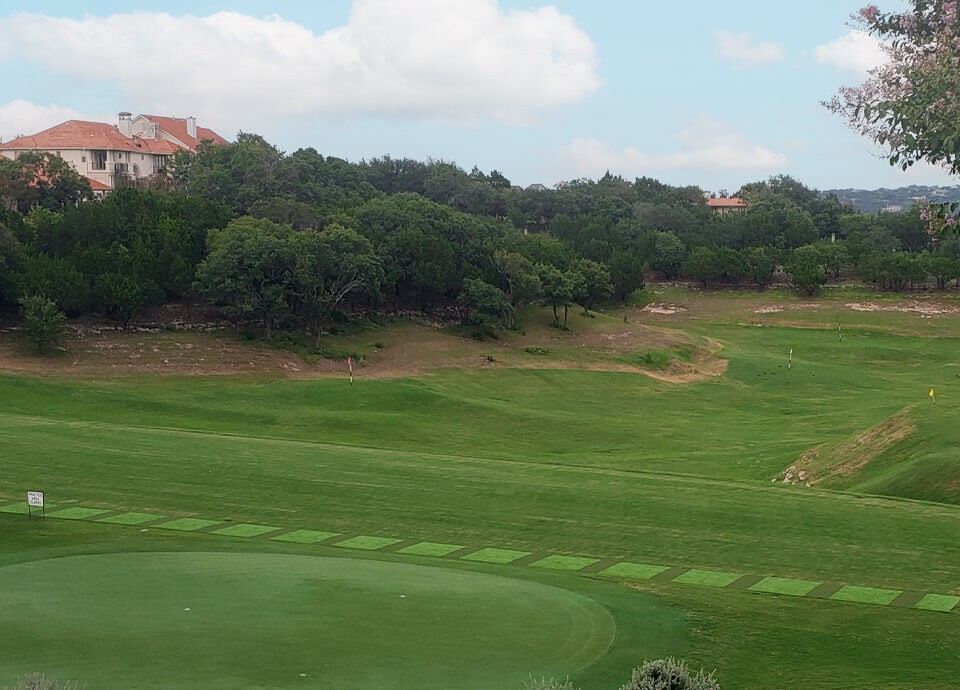 Tee line construction and drainage for Houston clay soil