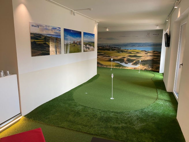 Recent Indoor Putting Green Projects project 1 in Houston