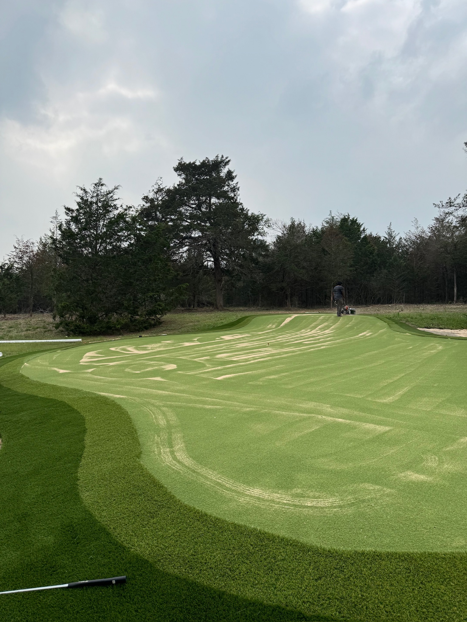 Tour Greens Houston installation project in Cypress, Texas