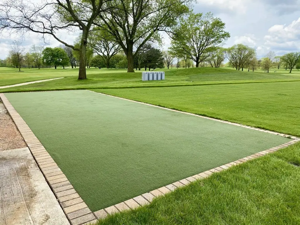 Drainage-forward tee box design options for Houston